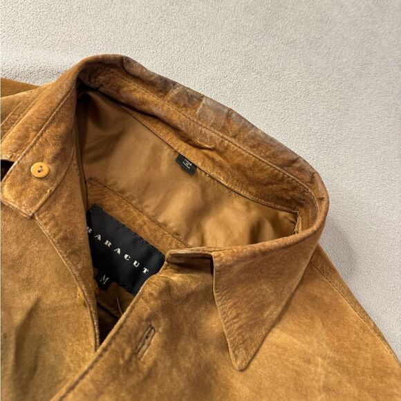 Men's Brown Suede Jacket - Picture 14 of 16